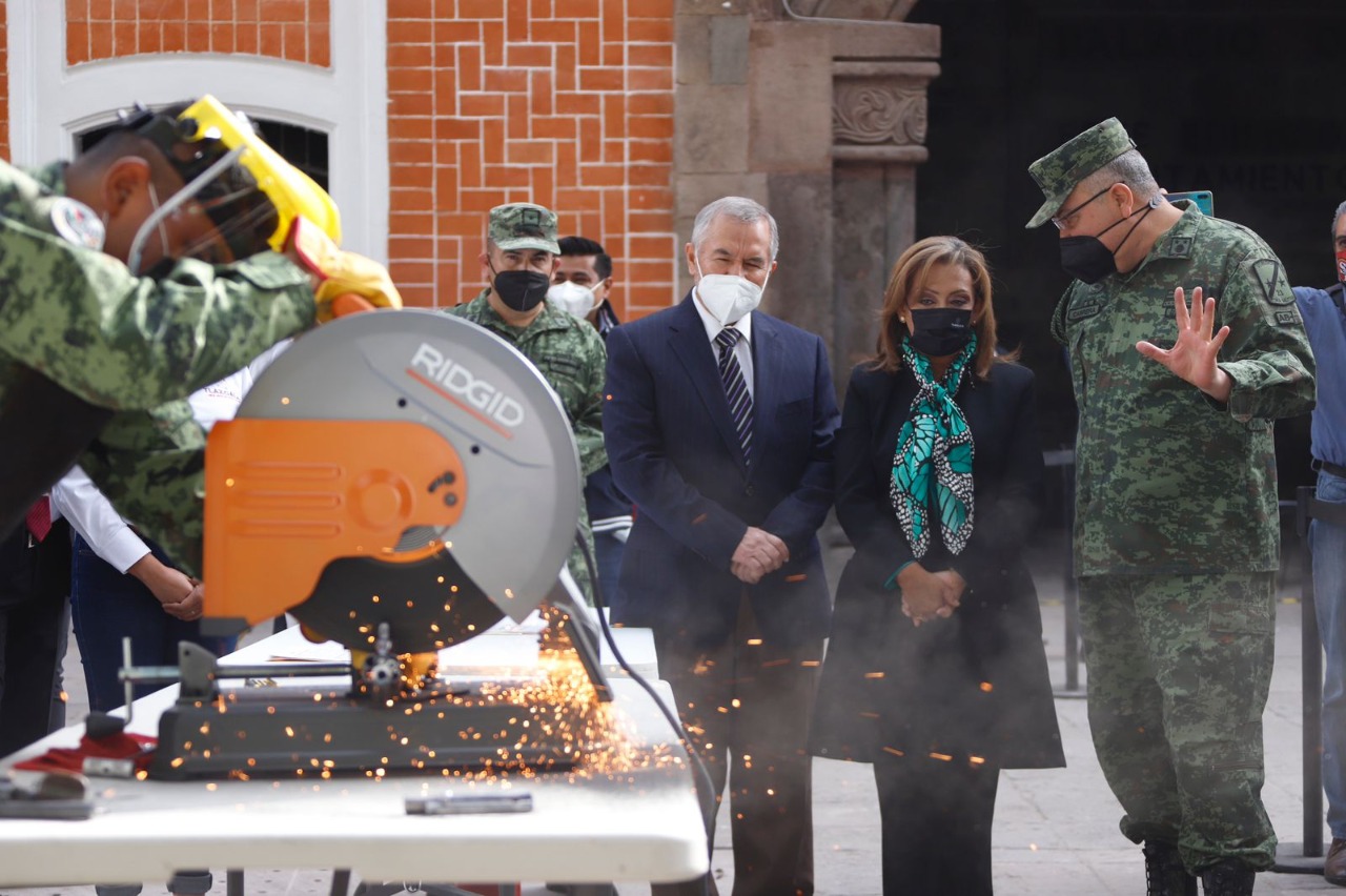 CON CAMPAÑA DE CANJE DE ARMAS, GOBIERNO DEL ESTADO BUSCA DISMINUIR ACCIDENTES Y DELITOS EN TLAXCALA