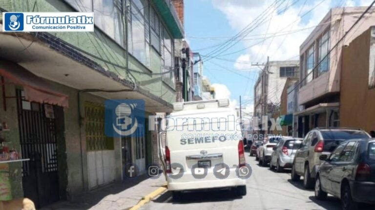 Se fue a echar un baño y entró la mu3rte, en Chiautempan