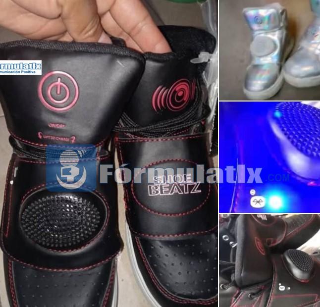 ¿Ya conocías los tenis con bocina bluetooth?