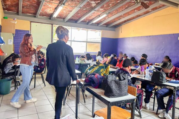 PROMUEVE SMDIF LA SALUD MENTAL Y LOS VALORES EN INSTITUCIONES EDUCATIVAS DE HUAMANTLA