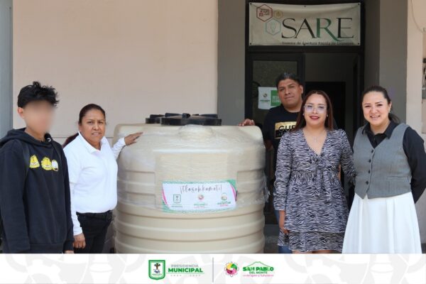 Continúa el compromiso social en San Pablo del Monte con la 5ta entrega de Calentadores Solares