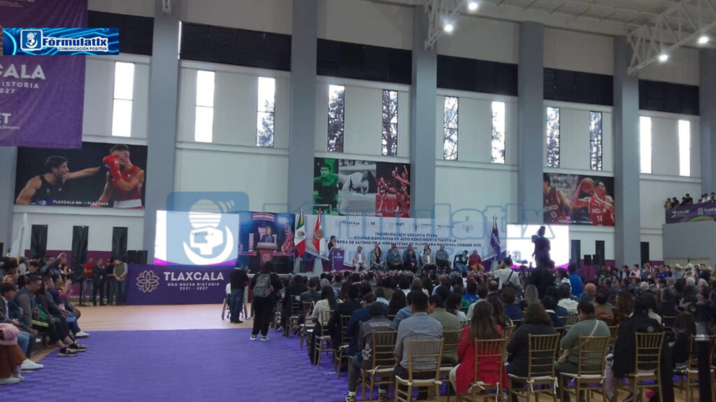 Tlaxcala apuesta por el deporte: inaugura Cuéllar segunda etapa de la Ciudad Deportiva en Apizaco