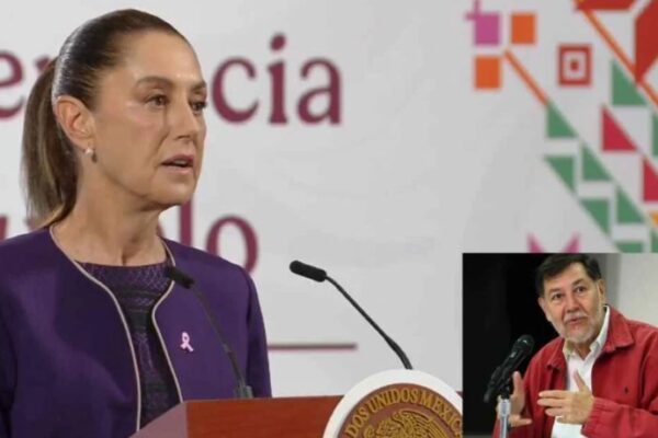Sheinbaum protege a Gerardo Fernández Noroña tras pedir licencia en el Senado