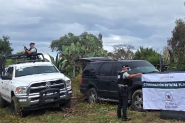 Descubren guarida del robo de autos en Tequexquitla: aseguran vehículos, cartuchos y bloqueador satelital