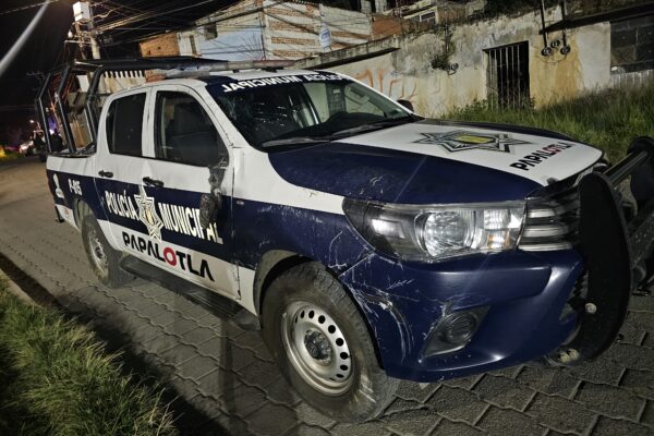 Volcamiento de patrulla de Papalotla será investigado por Consejo de Honor y Justicia