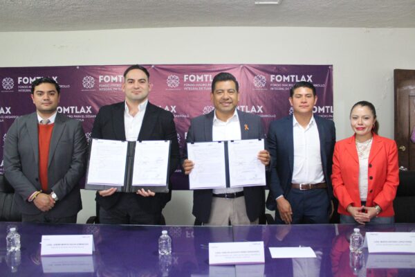Fomtlax y Dirección de Notarías firman convenio histórico para impulsar a miles de emprendedores tlaxcaltecas