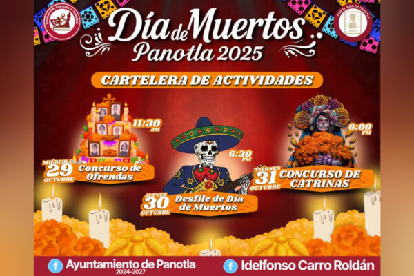 PANOTLA VIVIRÁ SUS TRADICIONES DEL DÍA DE MUERTOS CON ORGULLO Y COLOR