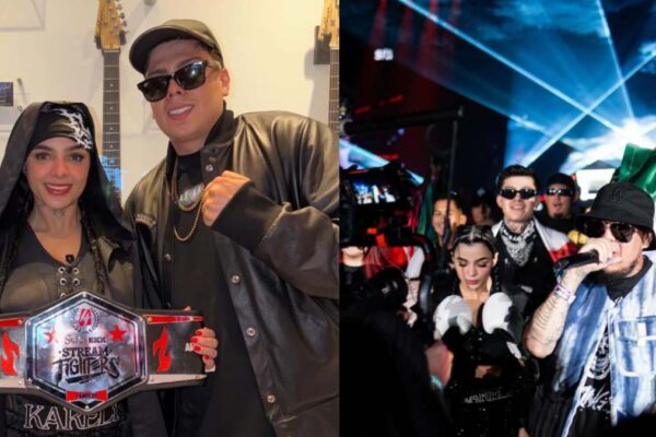 La influencer Karely Ruiz gana cinturón en el evento Stream Fighters 4