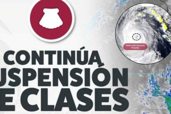 Suspenden clases en algunos estados por el paso del Huracán “Priscilla»