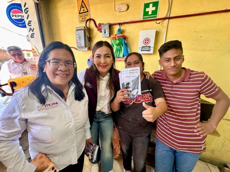 SECRETARÍA DE LAS MUJERES ACERCA SERVICIOS INTEGRALES A TLAXCALTECAS DE LA CAPITAL CON «BRIGADA CONTRA LA VIOLENCIA»