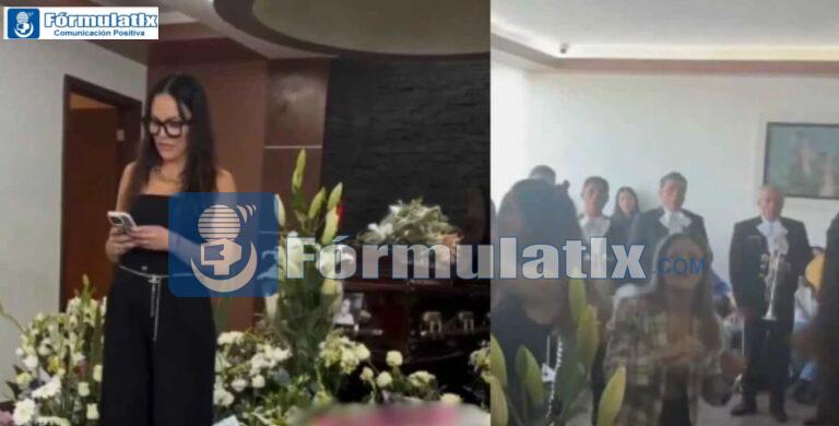 Fabiola Campomanes se despide de su madre con emotivo mensaje y mariachi