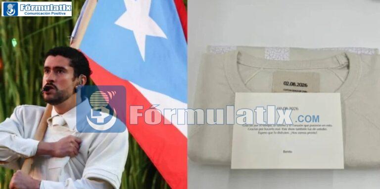 Bad Bunny sorprende obsequiando una camiseta a empleados de Zara