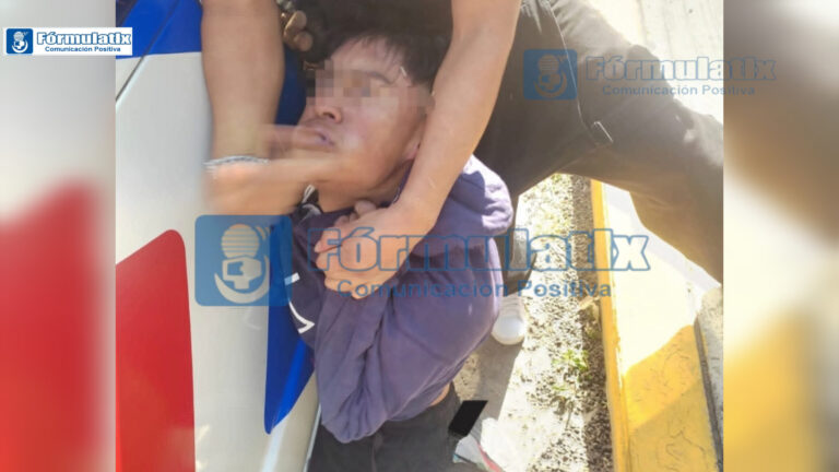 No logró escapar | Cae presunto roba-autos en Zacualpan