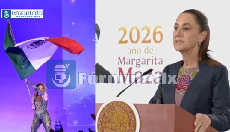 Sheinbaum prioriza en la mañanera el concierto que hizo Shakira en el Zócalo