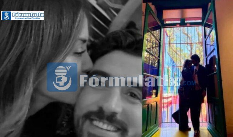 Andrea Legarreta continúa  promoviendo a su joven novio para buscarle un lugar en la televisión