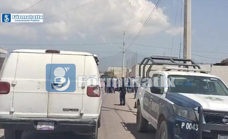 Organización vecinal frustra supuesto secuestro y deriva en detención en San Pablo del Monte