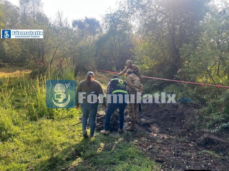 Detectan toma clandestina en ducto de gas LP en Nativitas; ni hay responsables