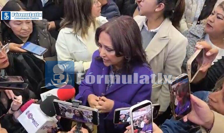 A días del 8M, Lorena Cuéllar Cisneros llama a mujeres a unirse y respaldarse