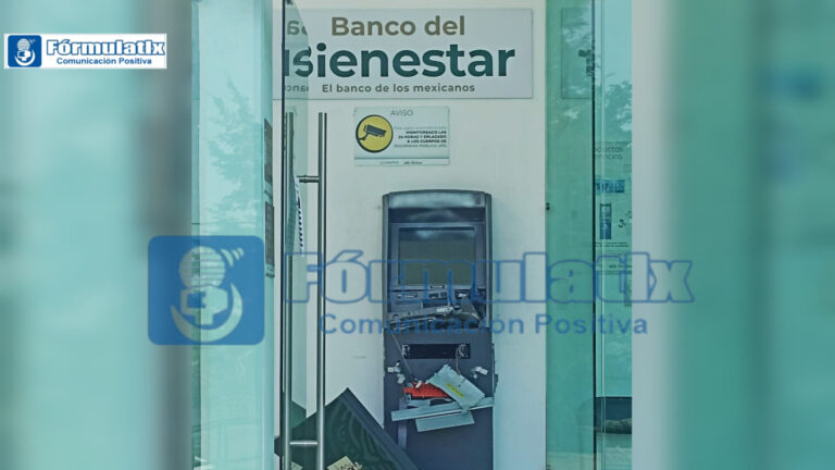 Sujetos atracan Banco del Bienestar en Tzompantepec; se desconoce el monto robado 