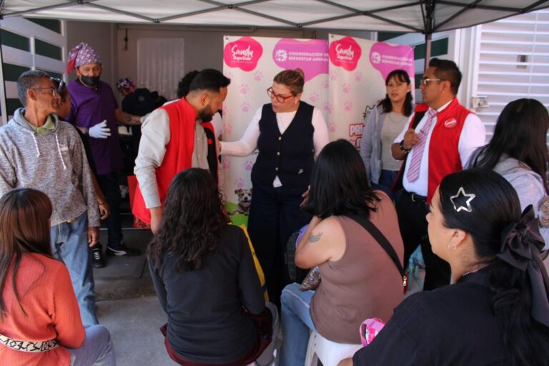 Arranca Sandy Aguilar campaña “Primero Tu Mascota” en Apizaco