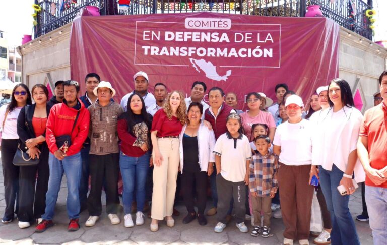 Marcela González da continuidad a la conformación de los Consejos Municipales en Defensa de la Transformación en Tlaxcala. 