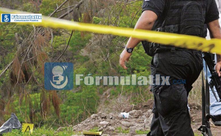 Localizan restos humanos debajo de un puente en Zacualpan 